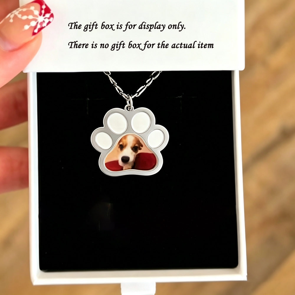 Personalized Pet Paw Colors Pr - đánh giá và giá Custom Name Necklace Stainless Steel