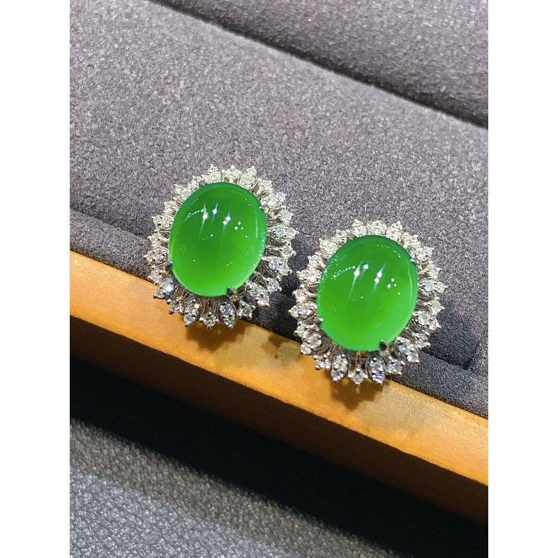 Ice-type positive yang green j - đánh giá và giá Earrings