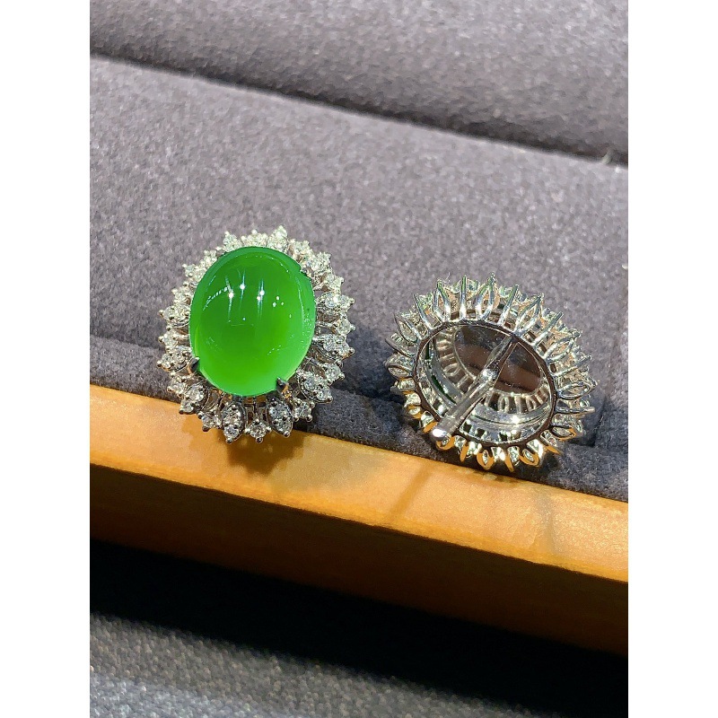 Ice-type positive yang green j - đánh giá và giá Earrings