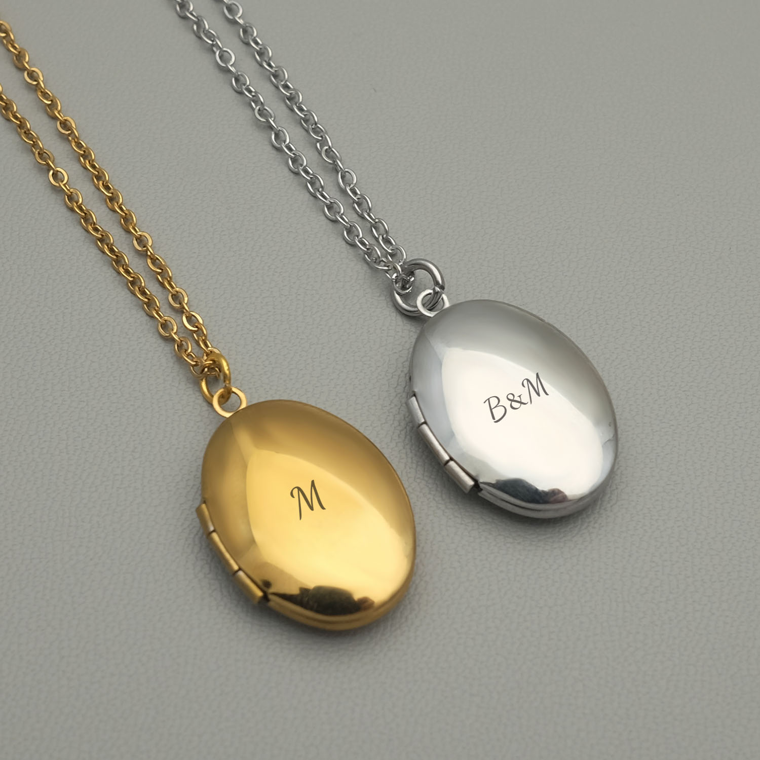 Personalized Locket Necklace C - đánh giá và giá Custom Name Necklace Stainless Steel