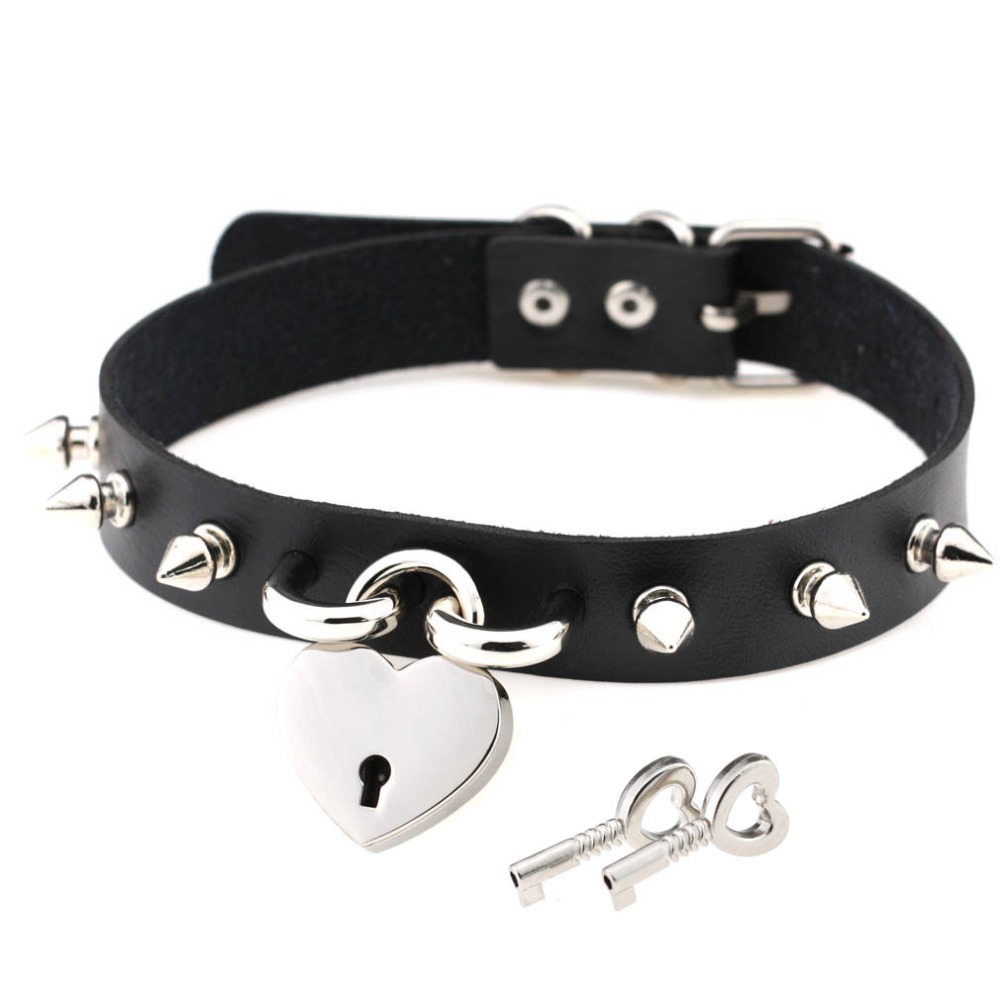 Punk Mũi Nhọn Vòng Cổ Choker N - đánh giá và giá Goth Punk Spike Choker