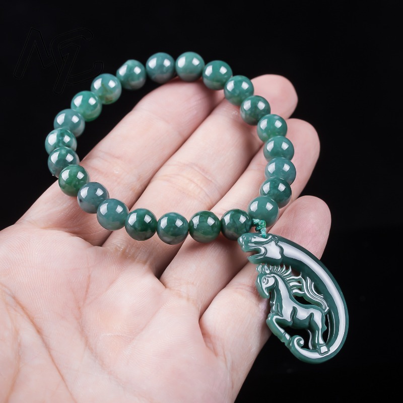 Natural Jadeite Blue Water Zod - đánh giá và giá Bracelets
