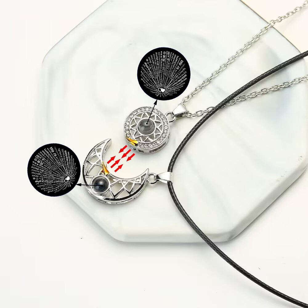 Thời Trang Cặp Đôi Kết Hợp Vòn - đánh giá và giá Magnetic Couple Matching Necklaces