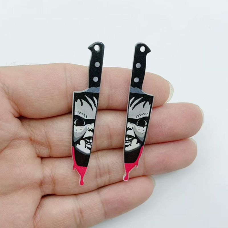 10 pieces of acrylic jewelry H - đánh giá và giá Earrings