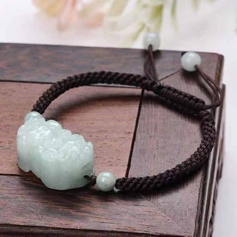 Natural Jadeite A-grade Pixiu  - đánh giá và giá Bracelets