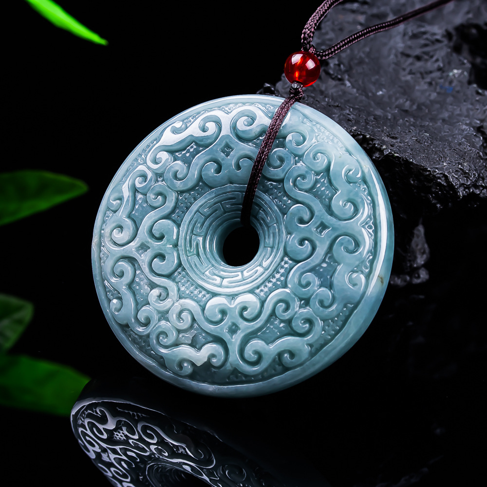 Natural Burmese Jadeite Flower - đánh giá và giá Necklaces