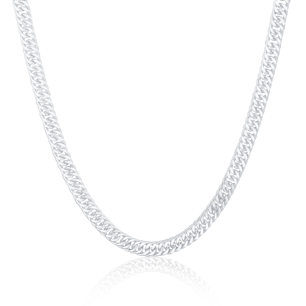 New 925 Sterling Silver 20/22/ - đánh giá và giá Cuban Link Chain 12Mm