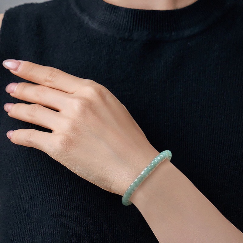 Natural Grade A Jadeite Blue W - đánh giá và giá Bracelets