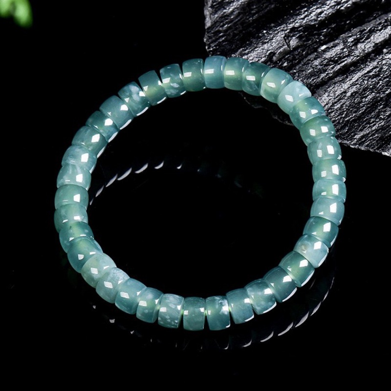Natural Grade A Jadeite Blue W - đánh giá và giá Bracelets