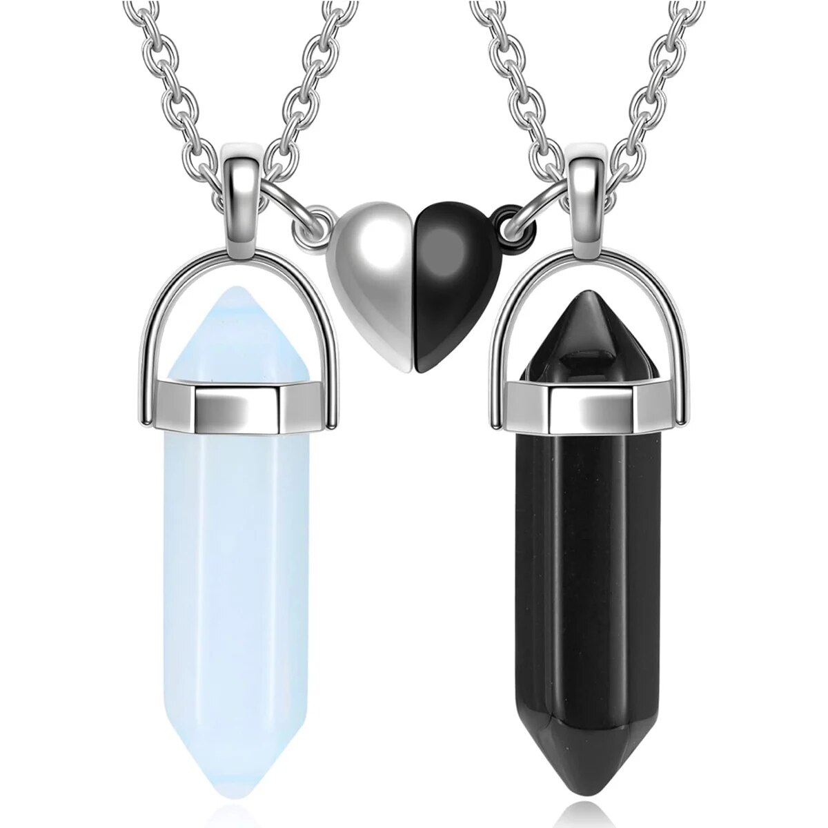 Crystal Friendship Matching Co - đánh giá và giá Magnetic Couple Matching Necklaces