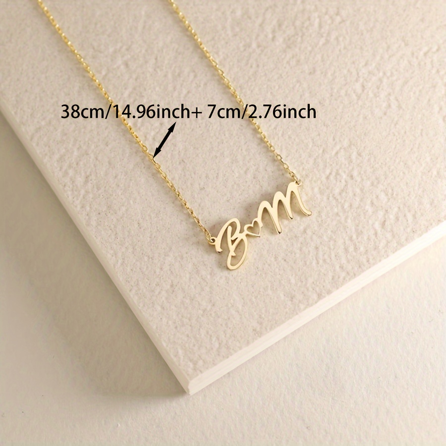 Custom Name Necklaces for Wome - đánh giá và giá Custom Name Necklace Stainless Steel