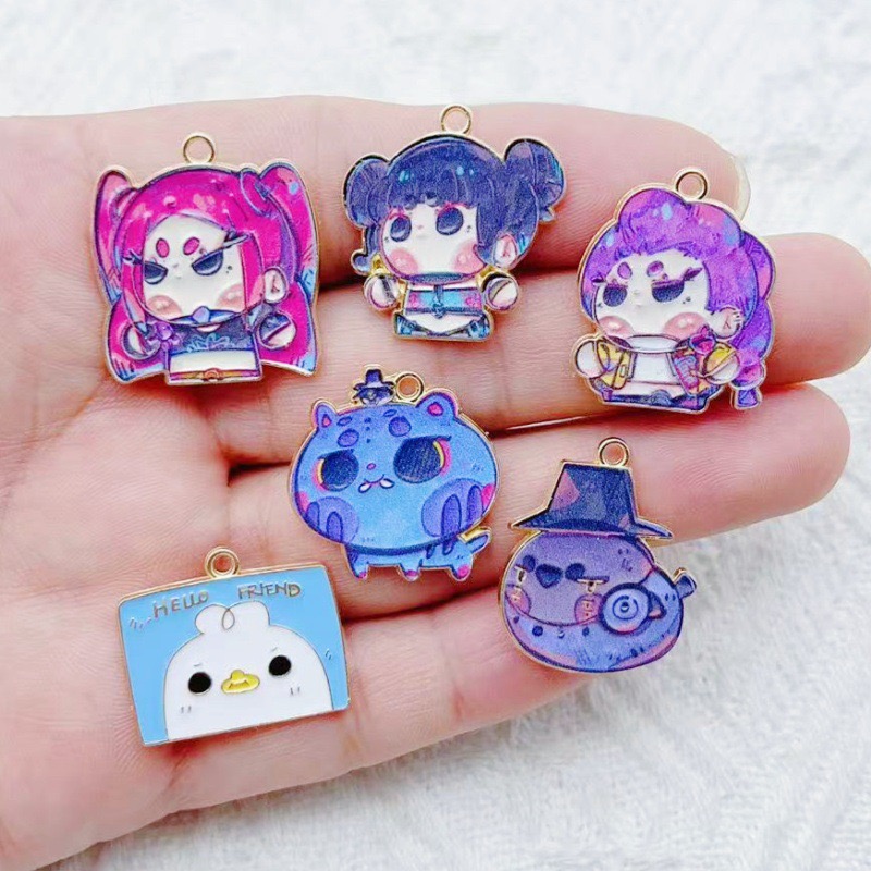 10pcs Cartoon Anime Pendant Oi - đánh giá và giá Earrings