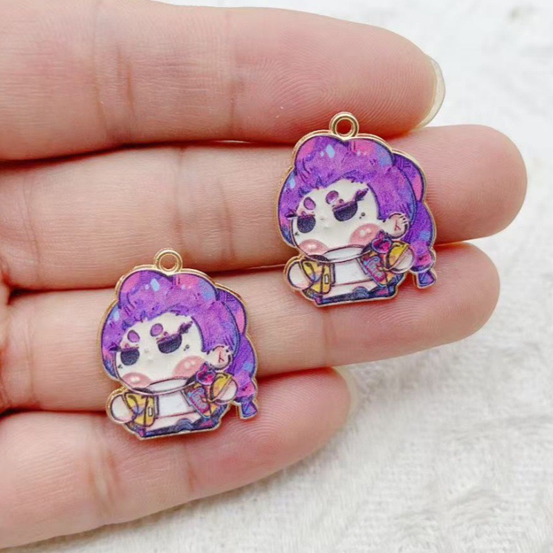 10pcs Cartoon Anime Pendant Oi - đánh giá và giá Earrings