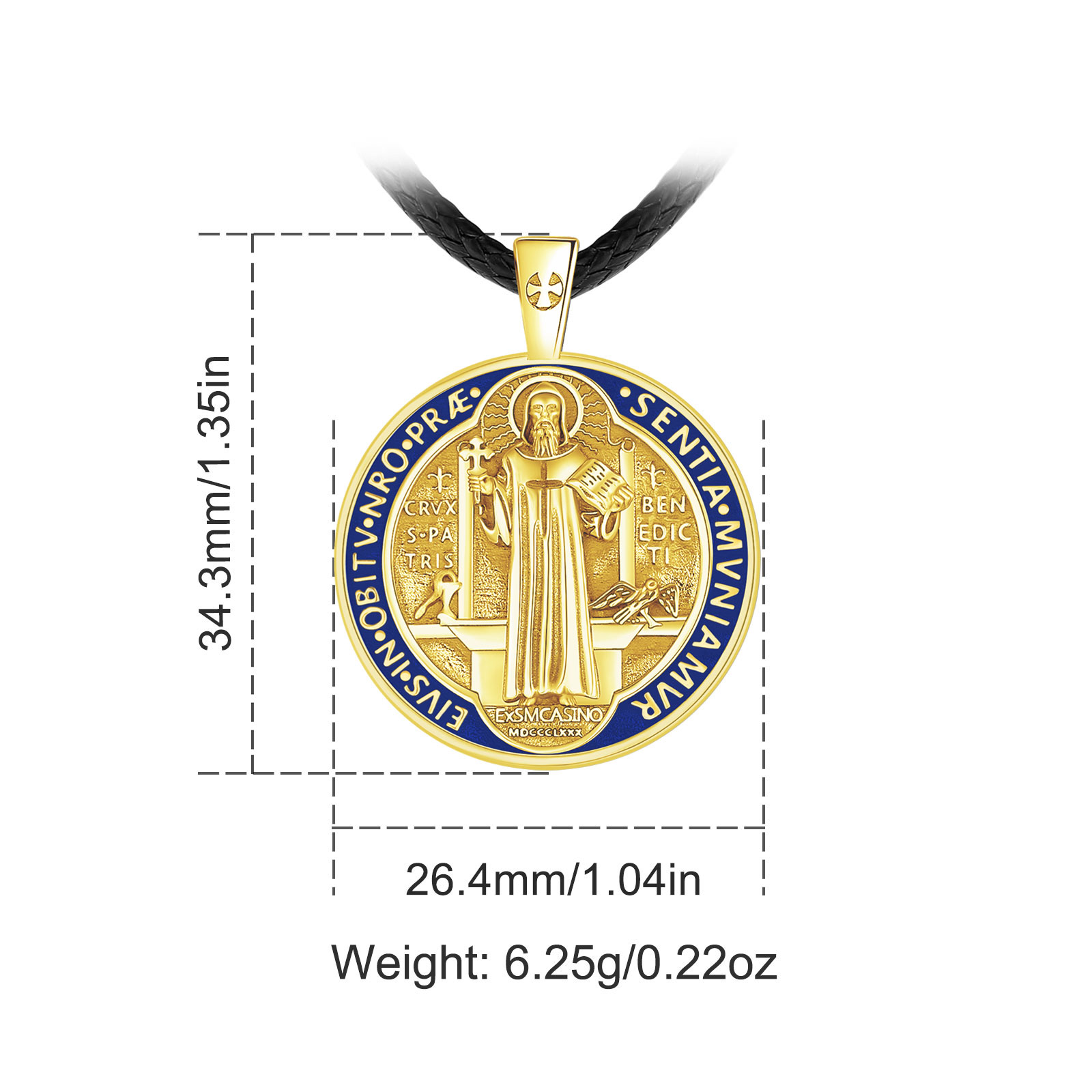 Eudora 925 Sterling Silver Sai - đánh giá và giá Cross Pendant Necklace Gold