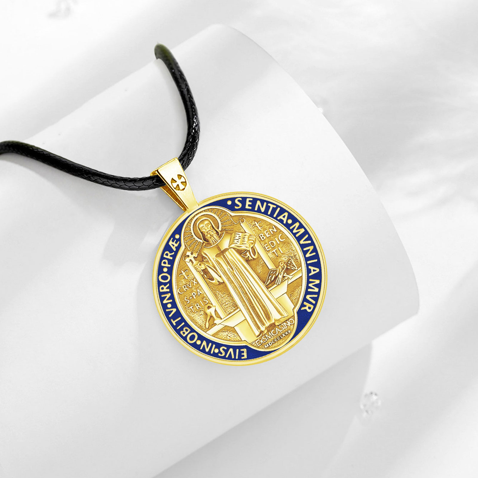 Eudora 925 Sterling Silver Sai - đánh giá và giá Cross Pendant Necklace Gold