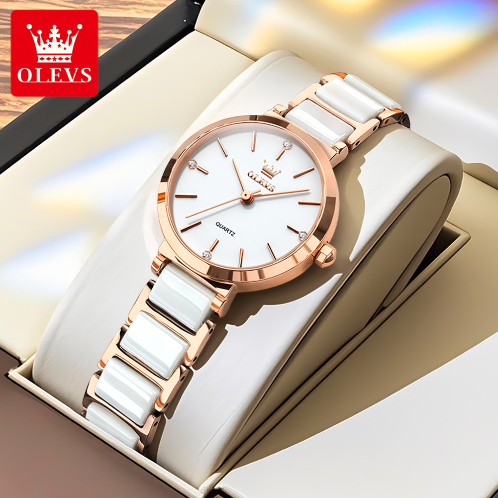 OLEVS Women Watch 5877 Luxury  - đánh giá và giá Watch Accessories