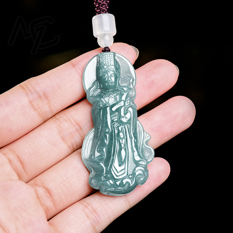 Natural Real Emerald Blue Wate - đánh giá và giá Necklaces