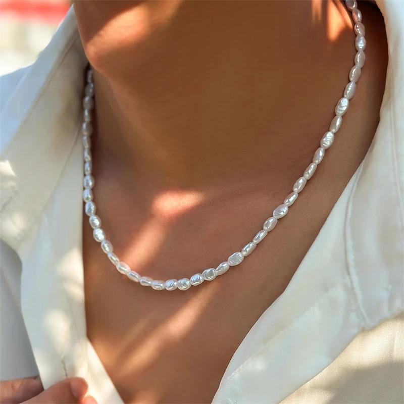 Fashion Simple Imitation Pearl - đánh giá và giá Pearl Choker Necklace Vintage