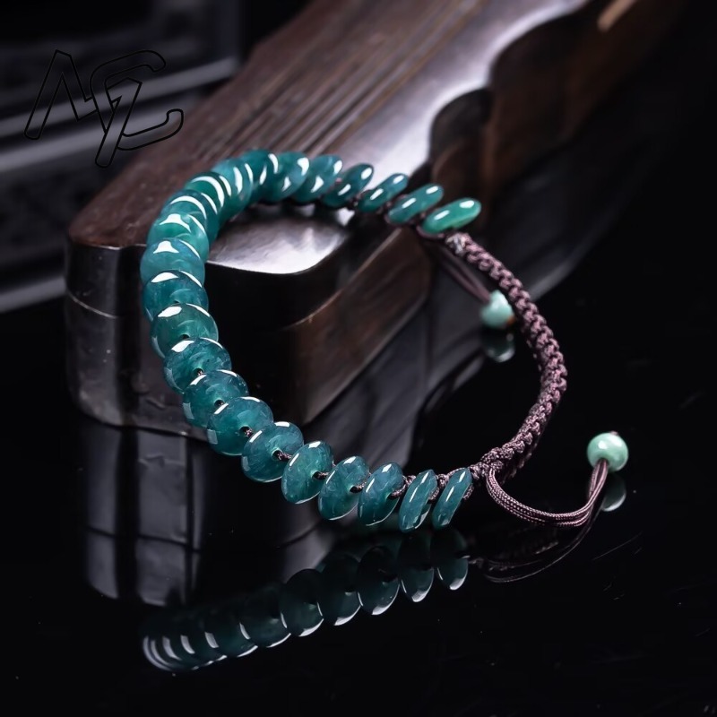 Natural Real Emerald Blue Wate - đánh giá và giá Bracelets