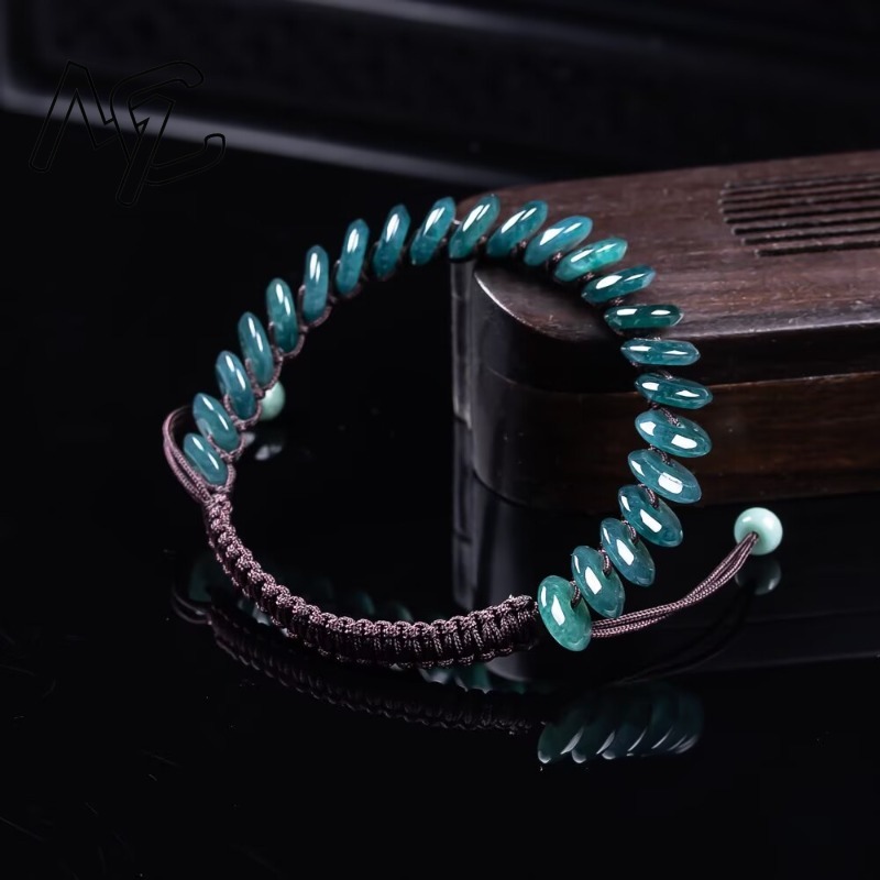 Natural Real Emerald Blue Wate - đánh giá và giá Bracelets