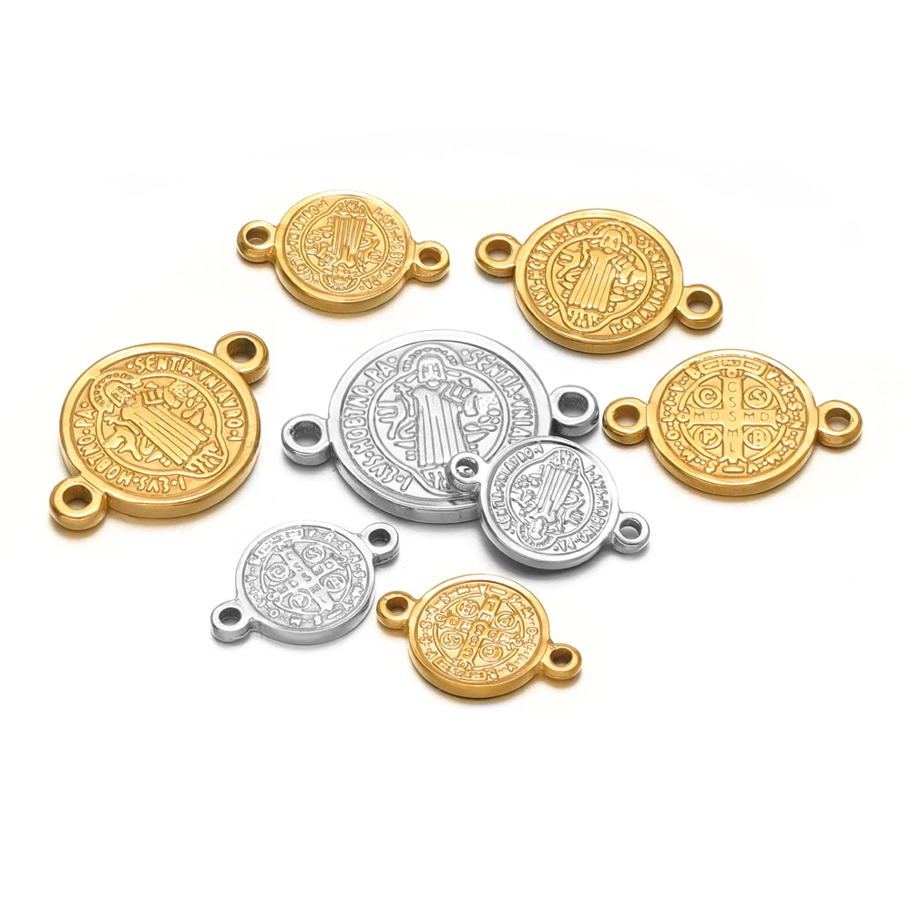 5pcs Stainless Steel Jesus Cro - đánh giá và giá Cross Pendant Necklace Gold