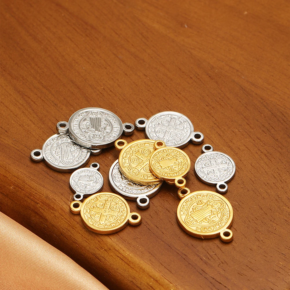 5pcs Stainless Steel Jesus Cro - đánh giá và giá Cross Pendant Necklace Gold