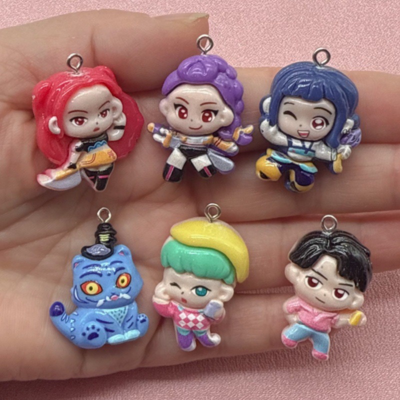 10pcs resin cartoon pendant, D - đánh giá và giá Earrings