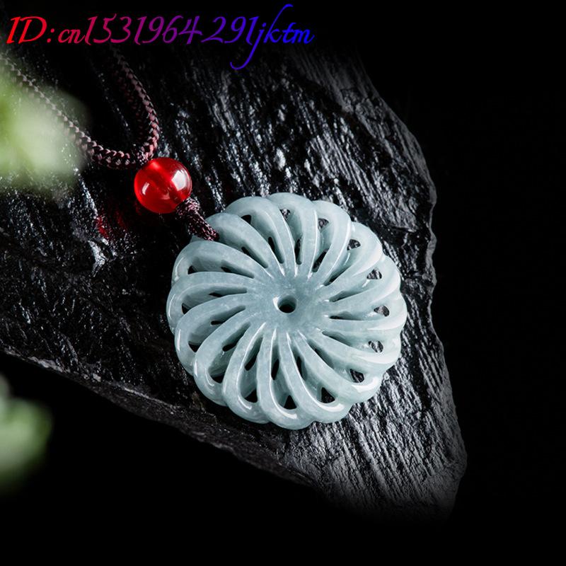 Burmese Jadeite Flower Pendant - đánh giá và giá Necklaces