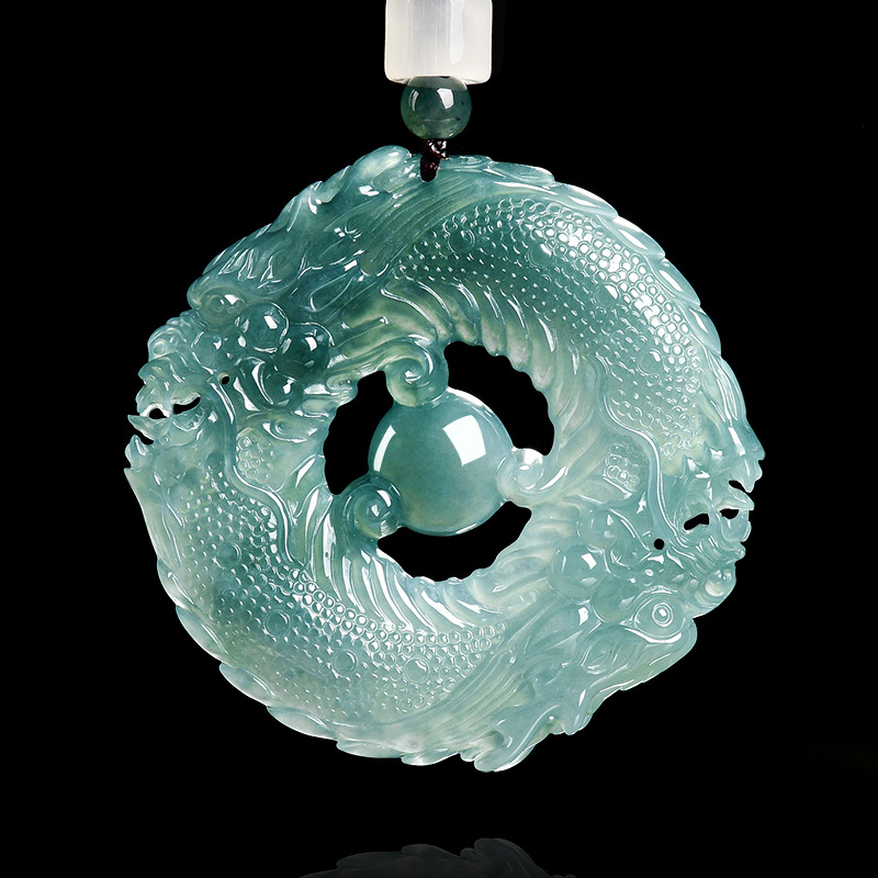 Natural Real Emerald Blue Wate - đánh giá và giá Necklaces