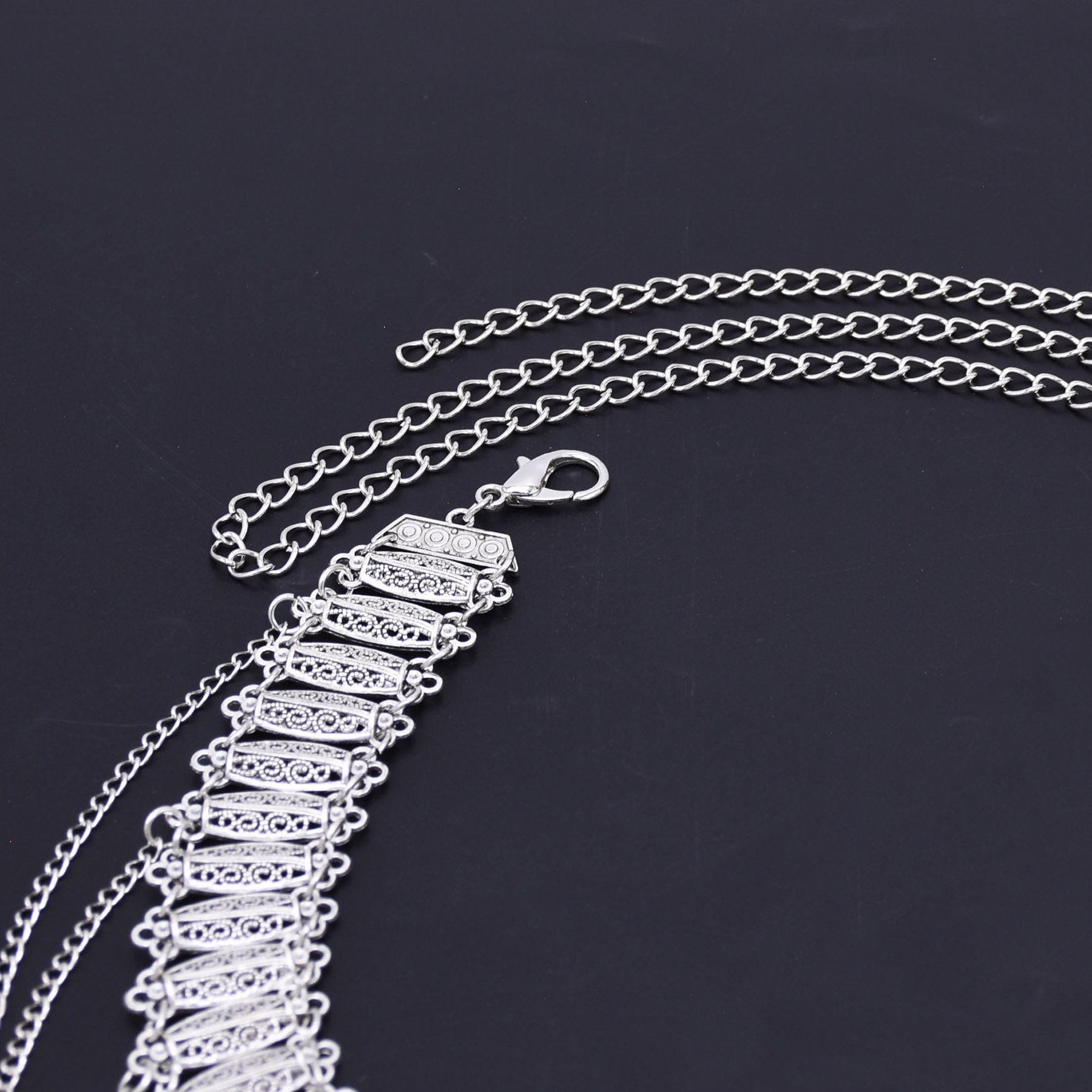 Niche Retro Design Silver Carv - đánh giá và giá Body Jewelry