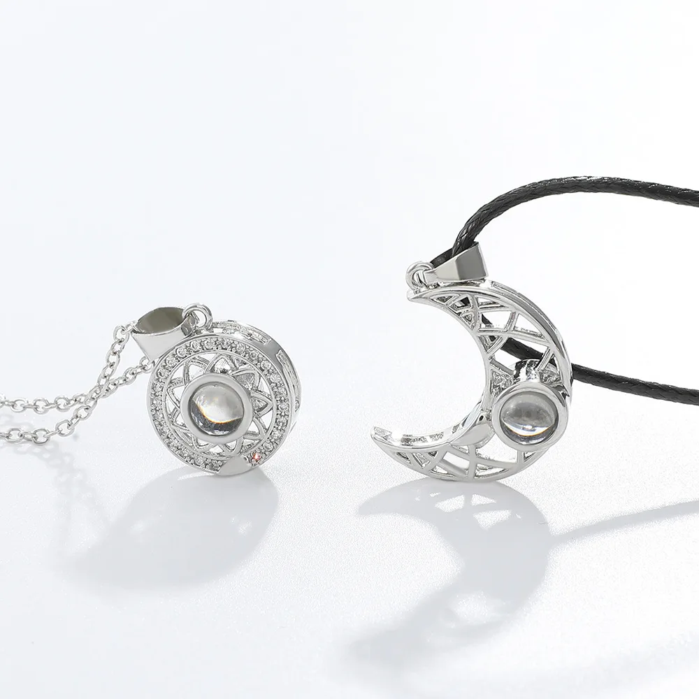 2PCS Magnetic Couple Matching  - đánh giá và giá Magnetic Couple Matching Necklaces