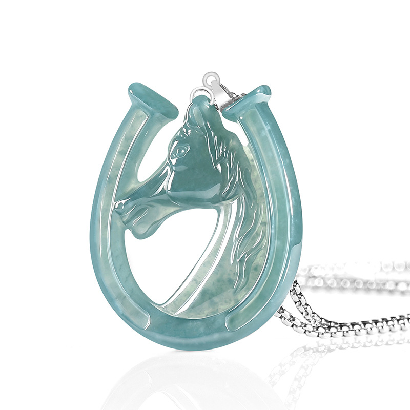 S925 Silver Natural Blue Water - đánh giá và giá Necklaces