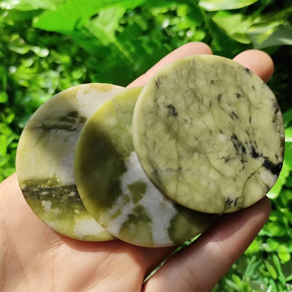 Natural Crystal Slab Slice Jad - đánh giá và giá Crystal Pendant Necklace Natural Stone