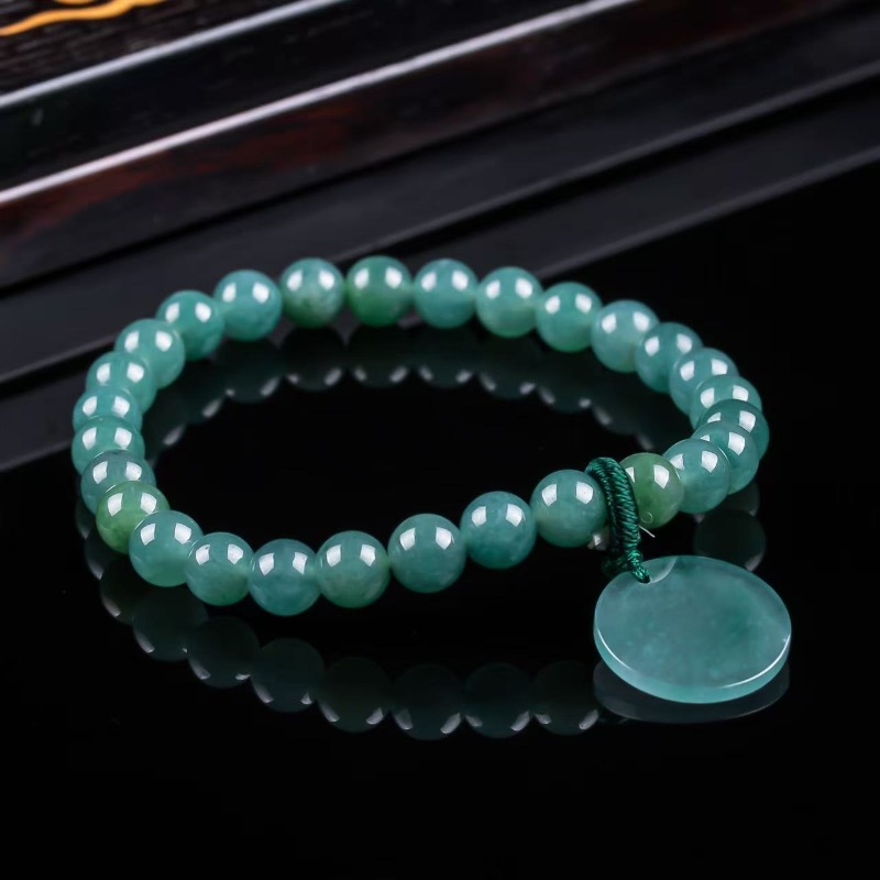 Natural Jadeite Blue Water Not - đánh giá và giá Bracelets