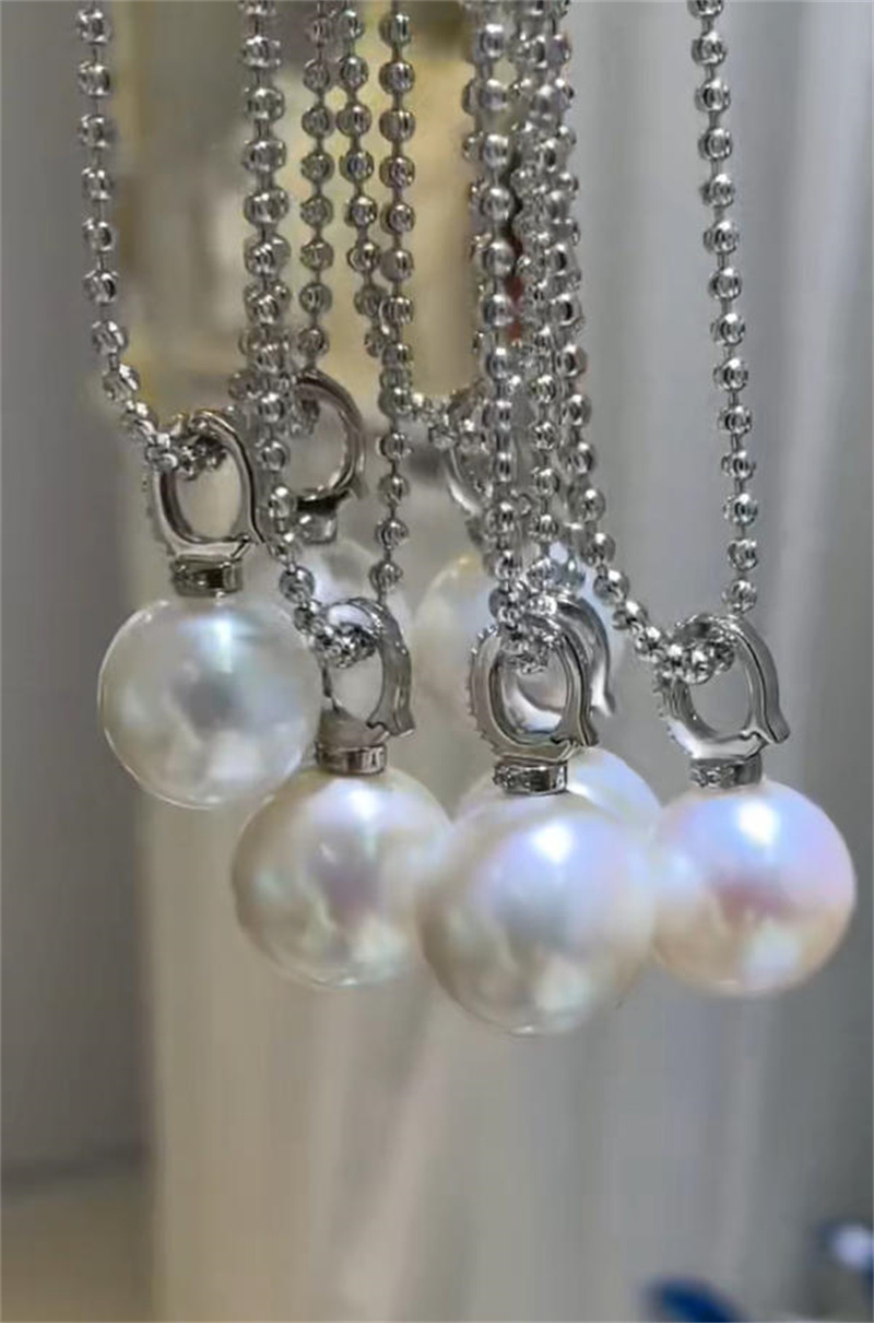 Classic Elegant Natural White  - đánh giá và giá Pearl Choker Necklace Vintage
