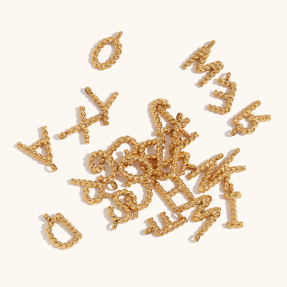 Personalized 3d Letter Necklac - đánh giá và giá Initial Letter Necklace 18K Gold