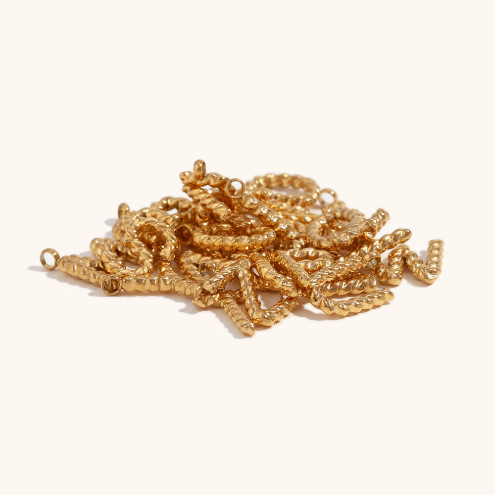 Personalized 3d Letter Necklac - đánh giá và giá Initial Letter Necklace 18K Gold