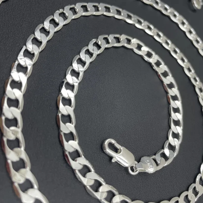 Men's 925 Sterling Silver Neck - đánh giá và giá Cuban Link Chain 12Mm