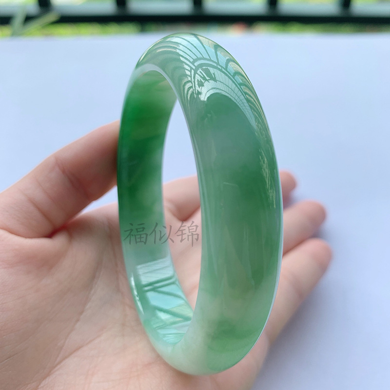 Old Mine Icy Jadeite Bracelet, - đánh giá và giá Bracelets