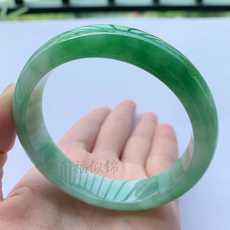 Old Mine Icy Jadeite Bracelet, - đánh giá và giá Bracelets