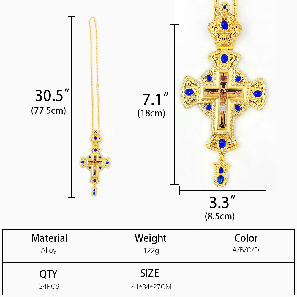 Traditional Byzantine Orthodox - đánh giá và giá Cross Pendant Necklace Gold