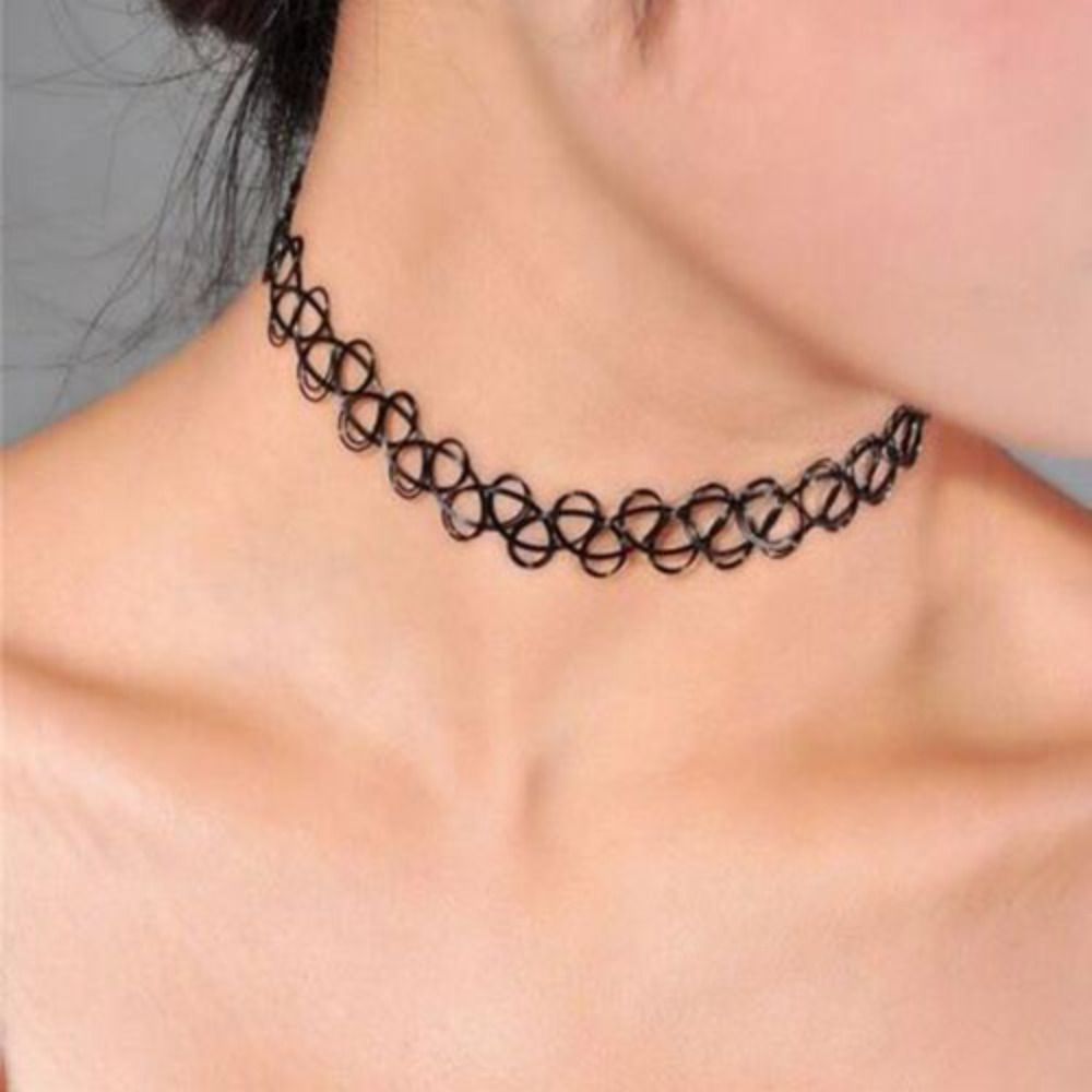 Multi Color Braided Fish Threa - đánh giá và giá Pearl Choker Necklace Vintage