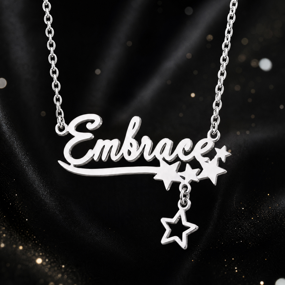 Custom Butterfly Name Necklace - đánh giá và giá Custom Name Necklace Stainless Steel