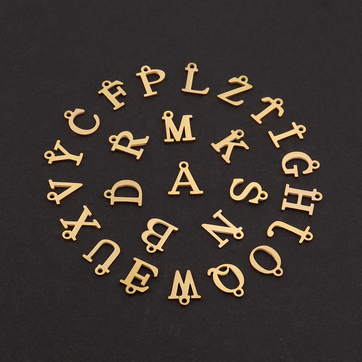 Fashion A-Z Initial Heart Pend - đánh giá và giá Initial Letter Necklace 18K Gold